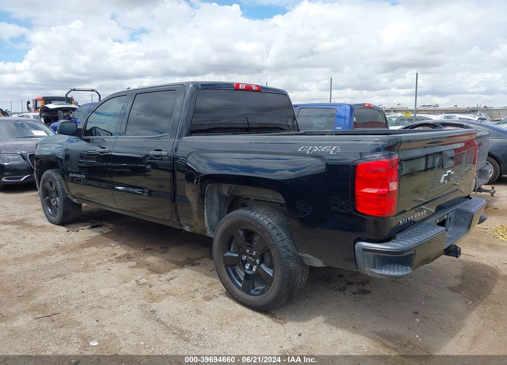 2018 CHEVROLET SILVERADO 1500 CUSTOM VIN: 3GCUKPECXJG166160