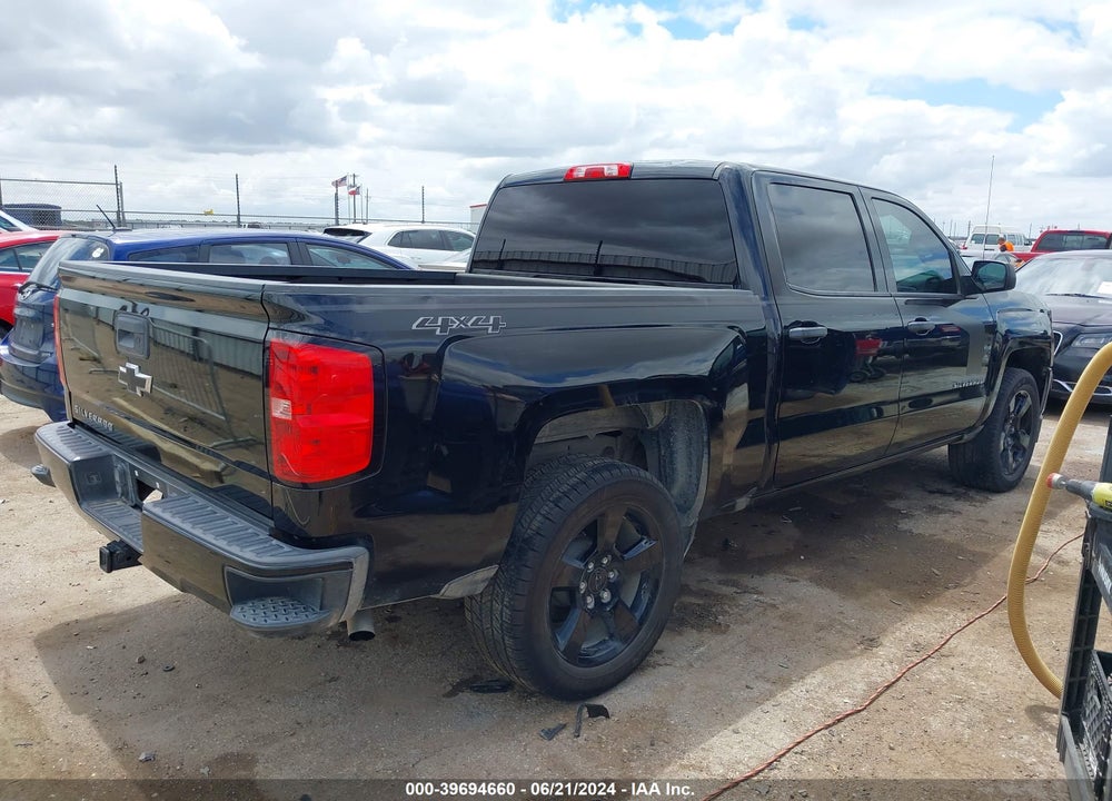 2018 CHEVROLET SILVERADO 1500 CUSTOM VIN: 3GCUKPECXJG166160