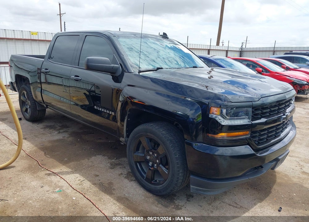 2018 CHEVROLET SILVERADO 1500 CUSTOM VIN: 3GCUKPECXJG166160