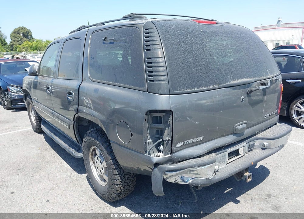 2001 CHEVROLET TAHOE LT VIN: 1GNEK13T01J117737