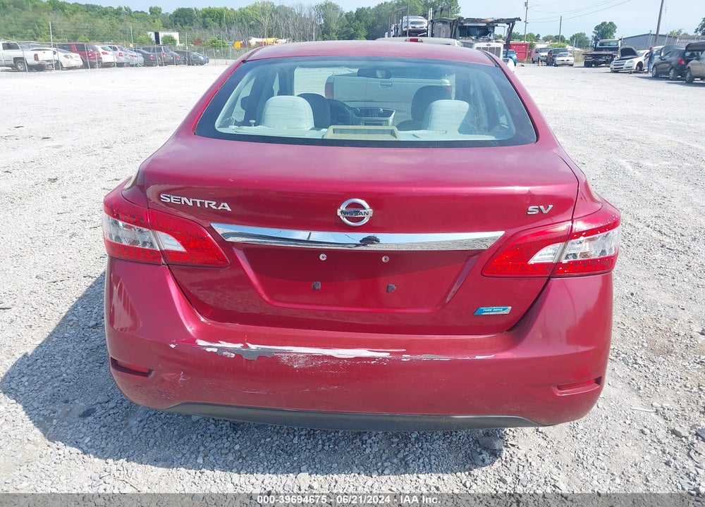 2014 NISSAN SENTRA SV VIN: 3N1AB7APXEL611699