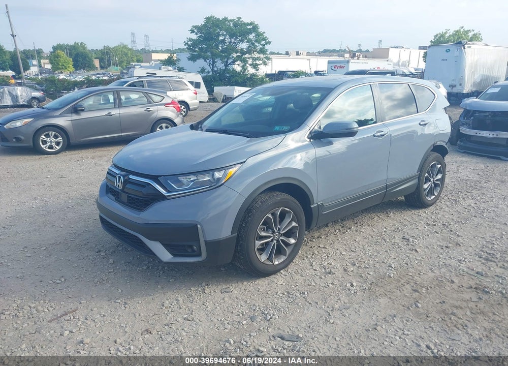 2022 HONDA CR-V AWD EX-L VIN: 2HKRW2H8XNH637760