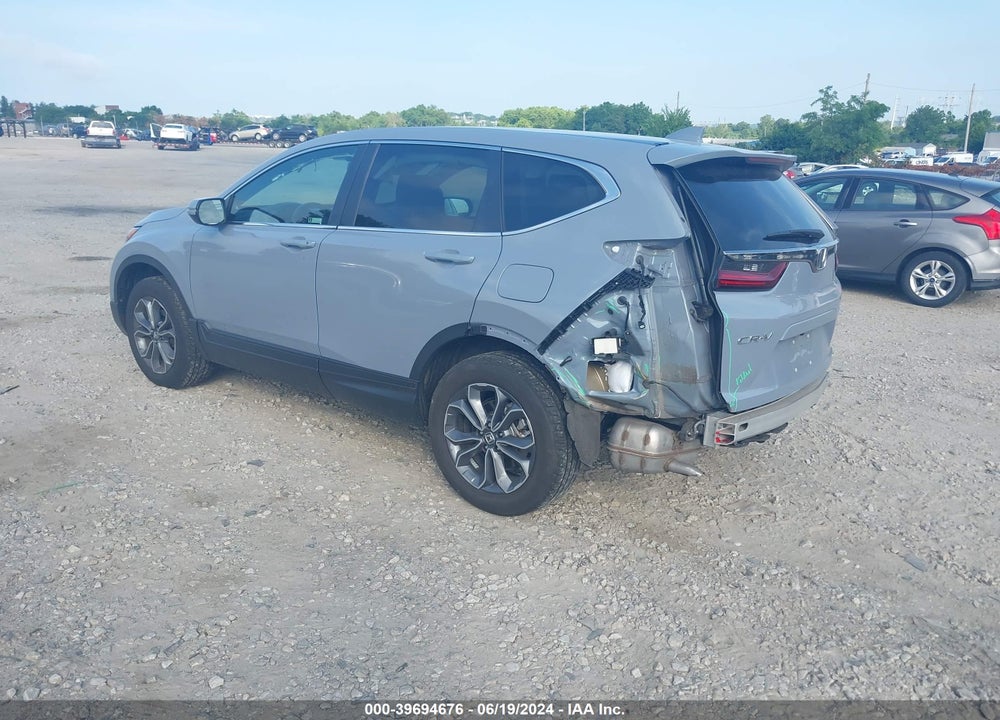 2022 HONDA CR-V AWD EX-L VIN: 2HKRW2H8XNH637760