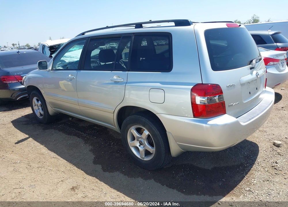 2004 TOYOTA HIGHLANDER V6 VIN: JTEEP21A640013678