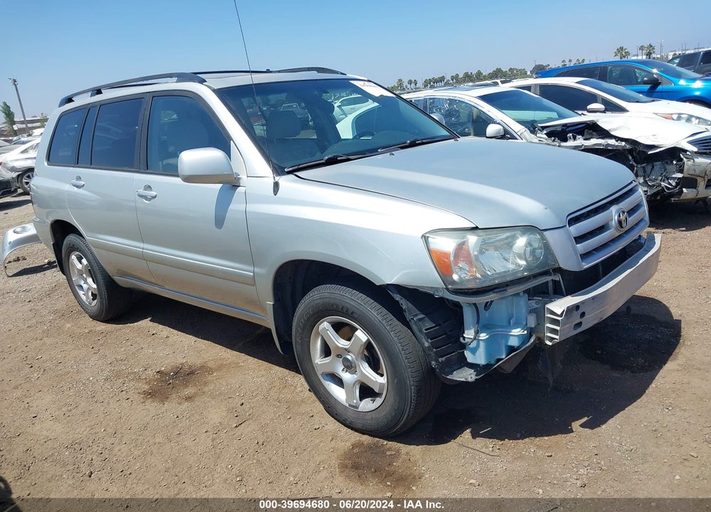 2004 TOYOTA HIGHLANDER V6 VIN: JTEEP21A640013678