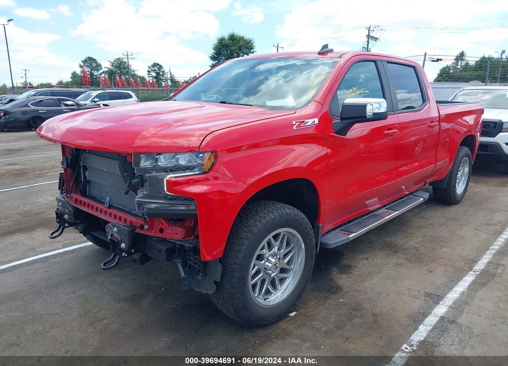 2022 CHEVROLET SILVERADO 1500 LTD 4WD STANDARD BED LT VIN: 1GCUYDED5NZ170256