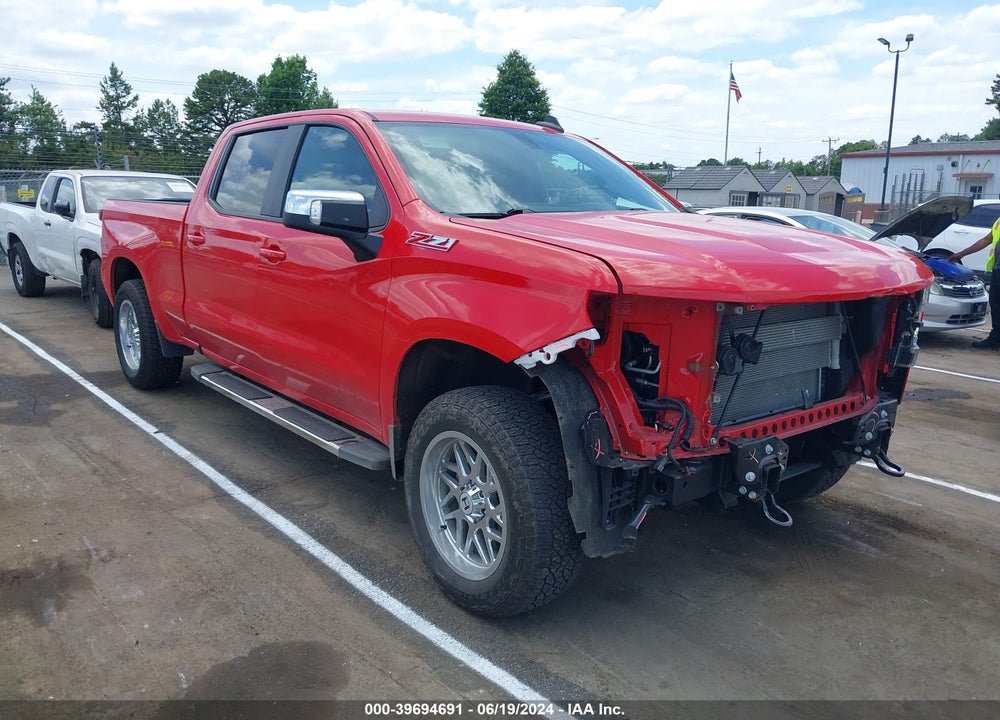 2022 CHEVROLET SILVERADO 1500 LTD 4WD STANDARD BED LT VIN: 1GCUYDED5NZ170256