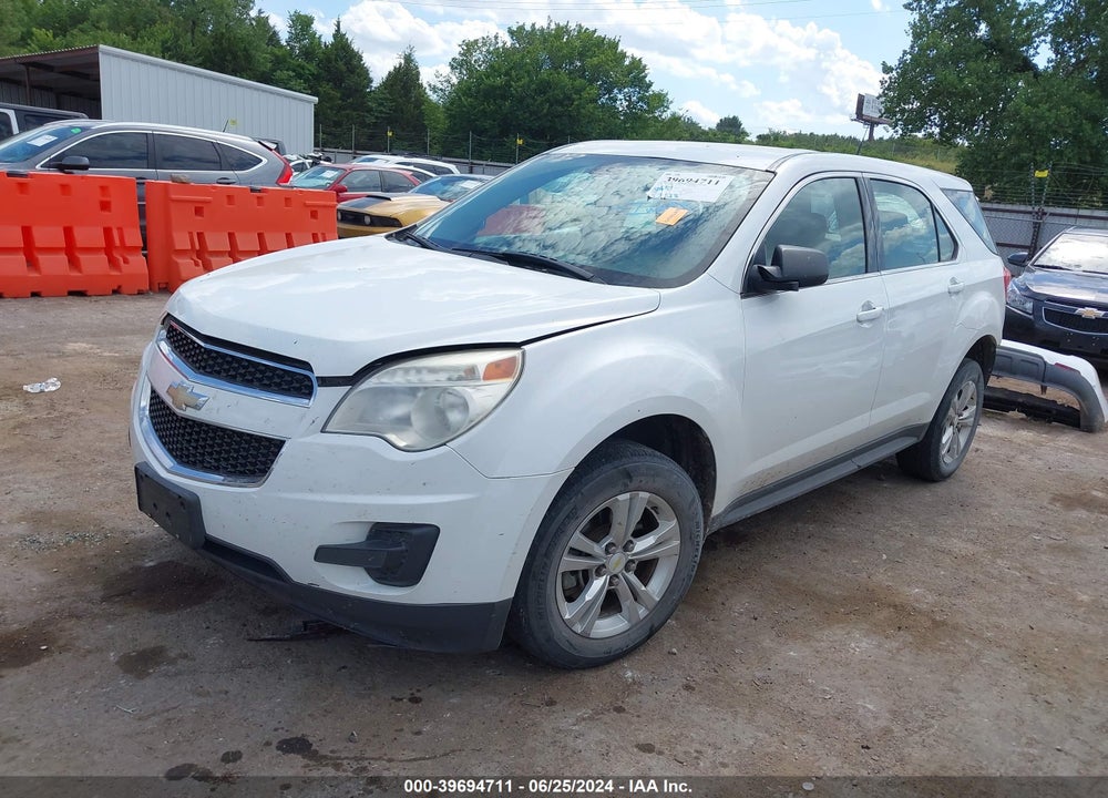 2011 CHEVROLET EQUINOX LS VIN: 2GNALBECXB1204278