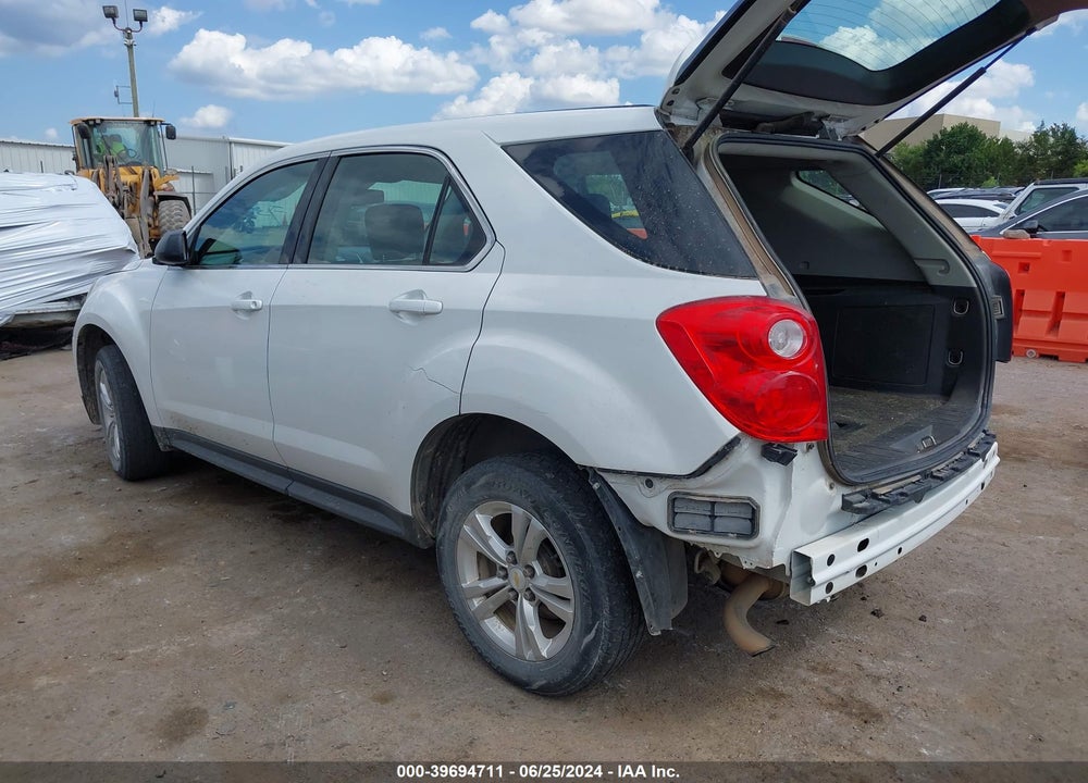 2011 CHEVROLET EQUINOX LS VIN: 2GNALBECXB1204278