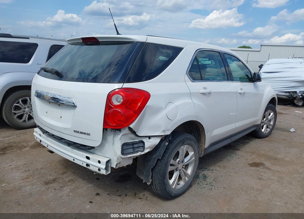 2011 CHEVROLET EQUINOX LS VIN: 2GNALBECXB1204278