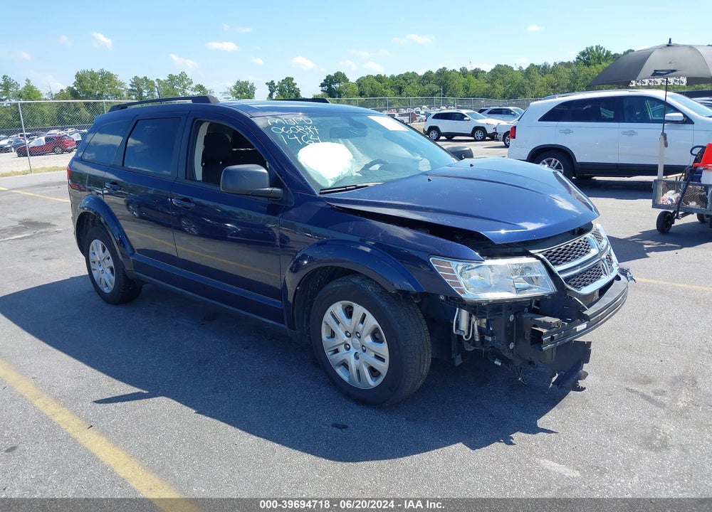 2019 DODGE JOURNEY SE VALUE PACKAGE VIN: 3C4PDCAB8KT871464