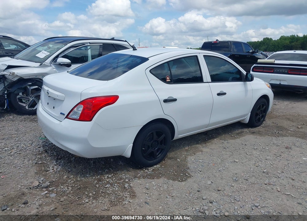 2013 NISSAN VERSA VIN: 3N1CN7AP8DL893484