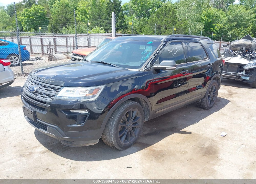 2018 FORD EXPLORER XLT VIN: 1FM5K7D84JGA67357