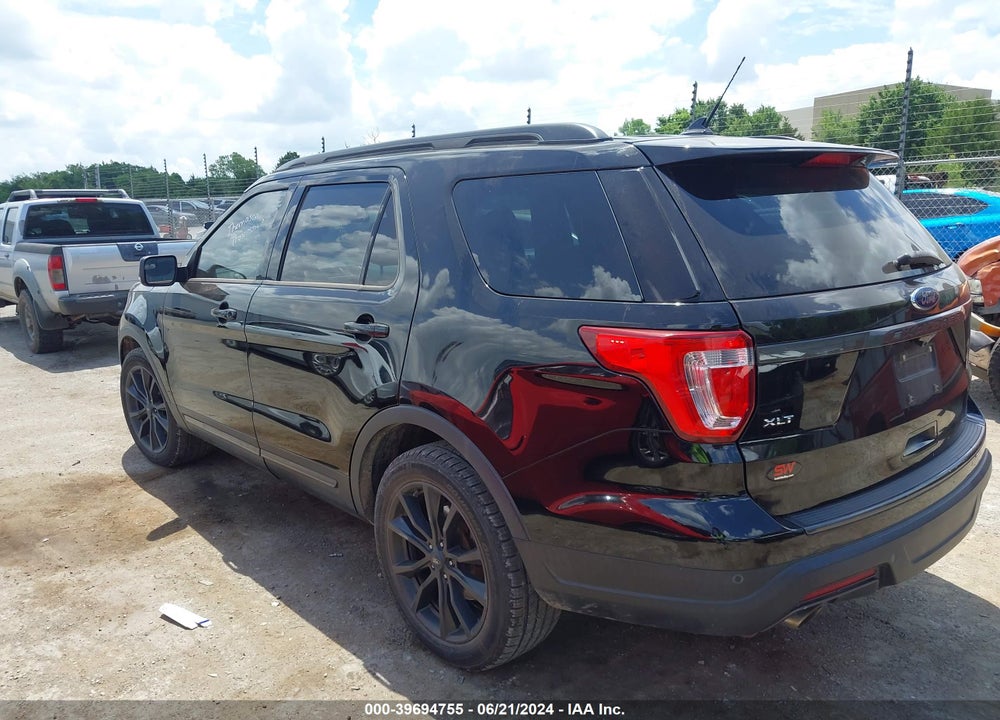 2018 FORD EXPLORER XLT VIN: 1FM5K7D84JGA67357