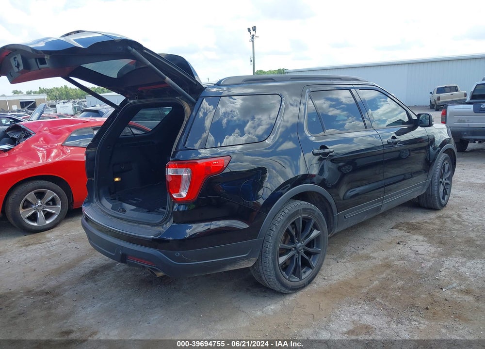 2018 FORD EXPLORER XLT VIN: 1FM5K7D84JGA67357