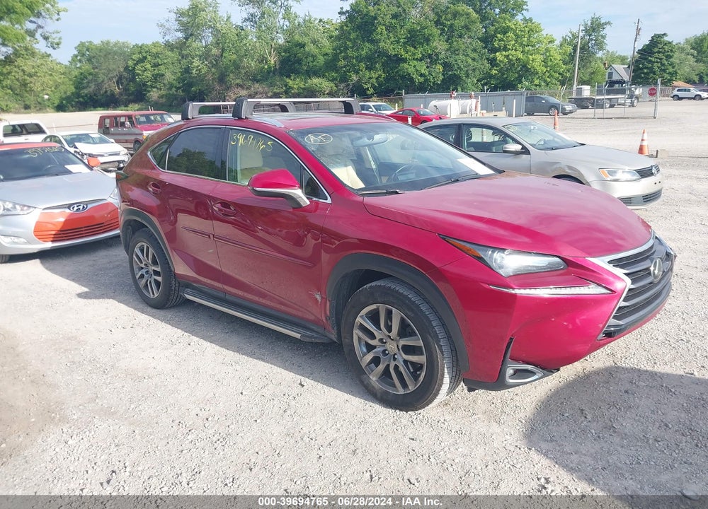 2015 LEXUS NX 200T VIN: JTJBARBZXF2026394