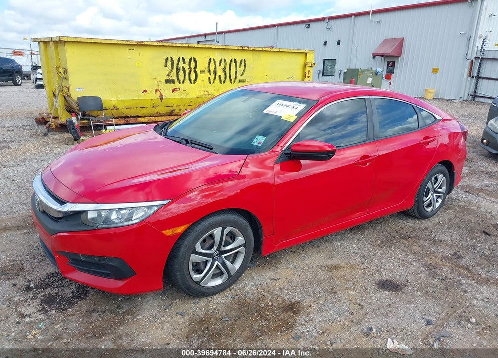 2017 HONDA CIVIC LX VIN: 2HGFC2F58HH532475