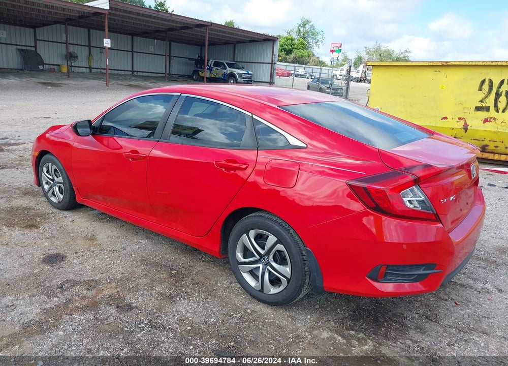 2017 HONDA CIVIC LX VIN: 2HGFC2F58HH532475