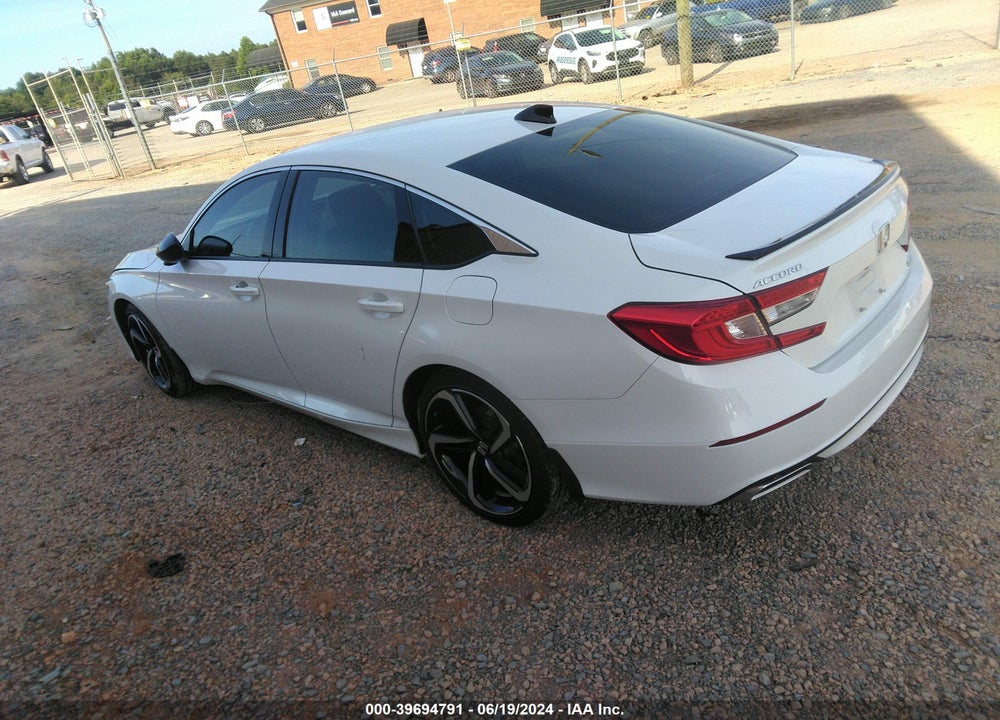 2022 HONDA ACCORD VIN: 1HGCV1F40NA086458
