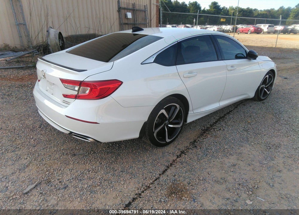 2022 HONDA ACCORD VIN: 1HGCV1F40NA086458