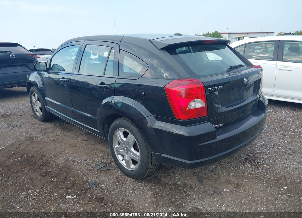 2009 DODGE CALIBER SXT VIN: 1B3HB48A99D125393
