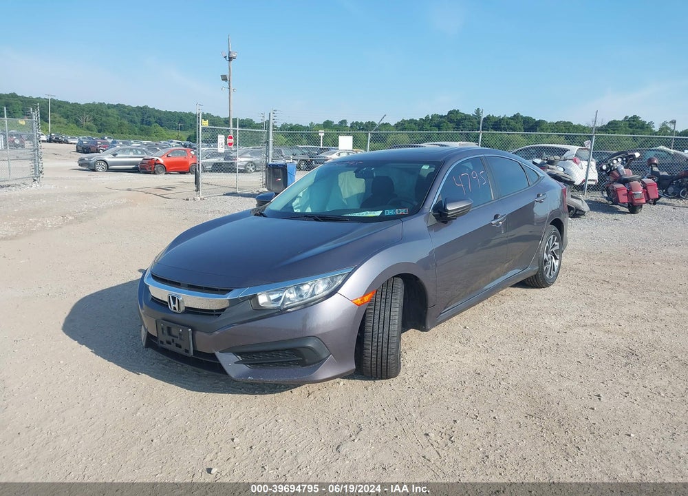 2016 HONDA CIVIC EX VIN: 19XFC2F78GE231103