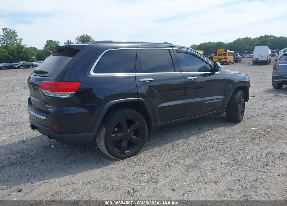 2014 CHEROKEE JEEP GRAND  LIMITED VIN: 1C4RJFBG9EC431363