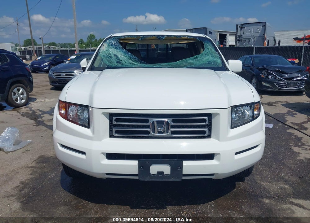 2007 HONDA RIDGELINE RTS VIN: 2HJYK16457H539485