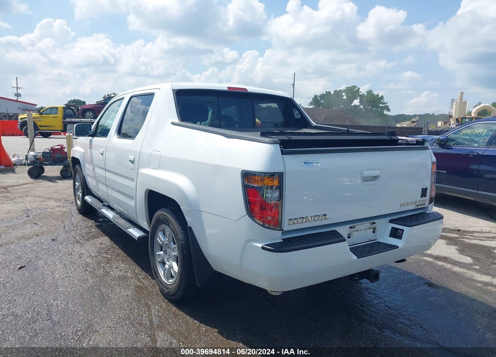 2007 HONDA RIDGELINE RTS VIN: 2HJYK16457H539485