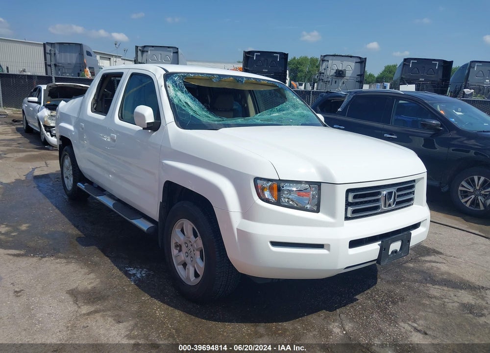 2007 HONDA RIDGELINE RTS VIN: 2HJYK16457H539485