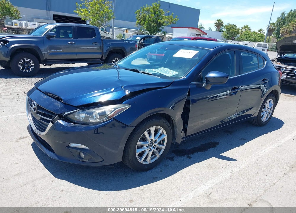 2016 MAZDA 3 I TOURING VIN: JM1BM1L76G1289448