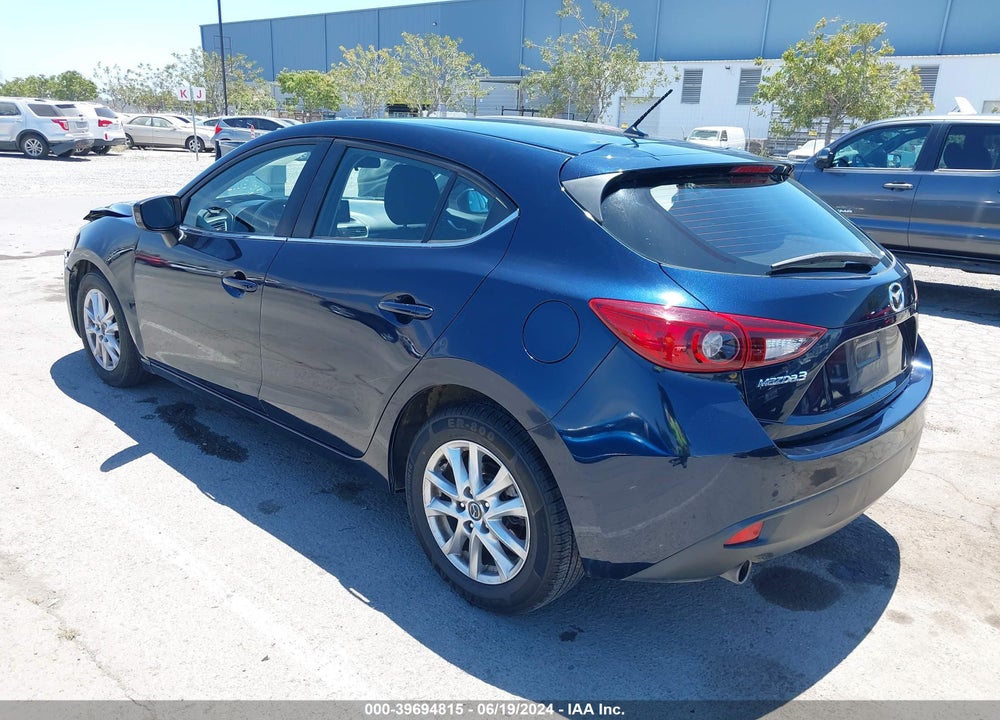 2016 MAZDA 3 I TOURING VIN: JM1BM1L76G1289448