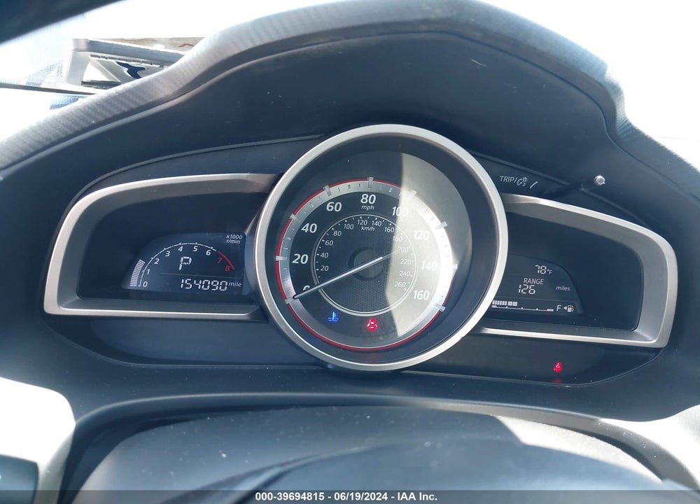2016 MAZDA 3 I TOURING VIN: JM1BM1L76G1289448