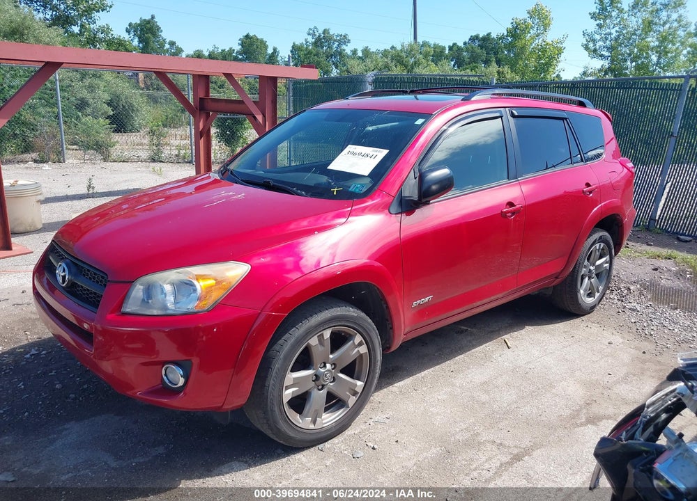2012 TOYOTA RAV4 SPORT VIN: JTMWF4DV7C5047569