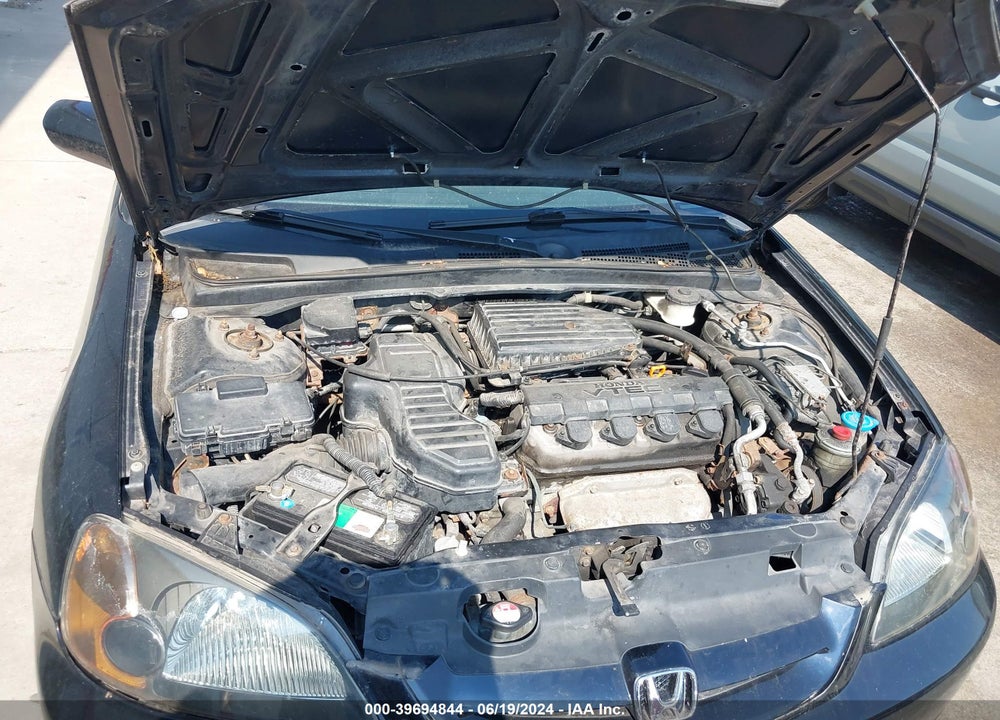 2001 HONDA CIVIC EX VIN: 1HGES26731L025959