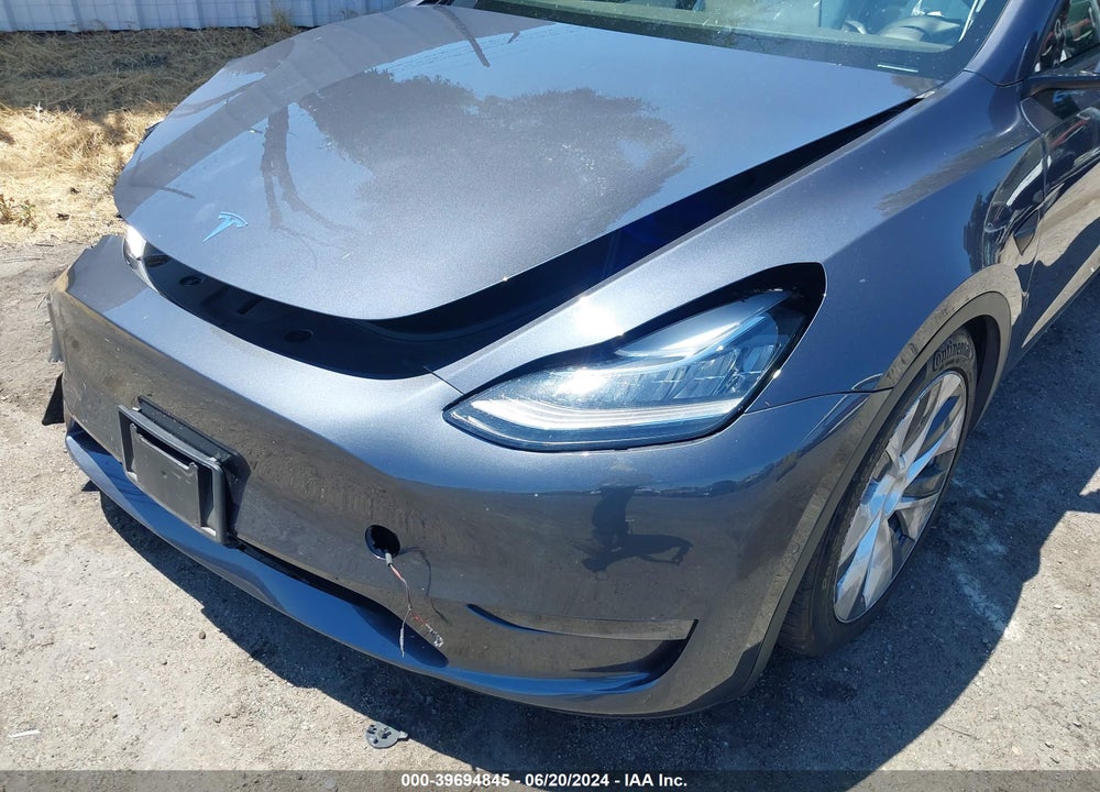 2021 TESLA MODEL Y LONG RANGE DUAL MOTOR ALL-WHEEL DRIVE VIN: 5YJYGDEE8MF282826