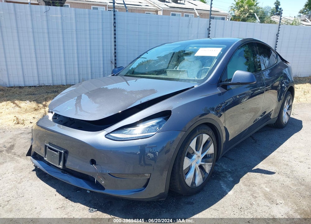 2021 TESLA MODEL Y LONG RANGE DUAL MOTOR ALL-WHEEL DRIVE VIN: 5YJYGDEE8MF282826