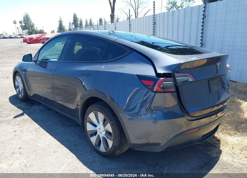 2021 TESLA MODEL Y LONG RANGE DUAL MOTOR ALL-WHEEL DRIVE VIN: 5YJYGDEE8MF282826