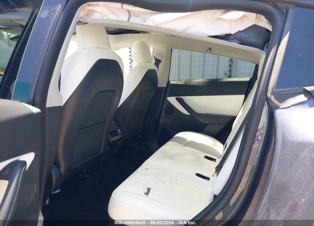 2021 TESLA MODEL Y LONG RANGE DUAL MOTOR ALL-WHEEL DRIVE VIN: 5YJYGDEE8MF282826