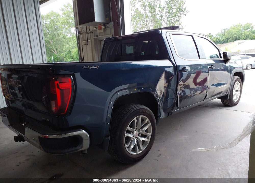 2020 GMC SIERRA 1500 4WD SHORT BOX SLE VIN: 3GTU9BET4LG277756