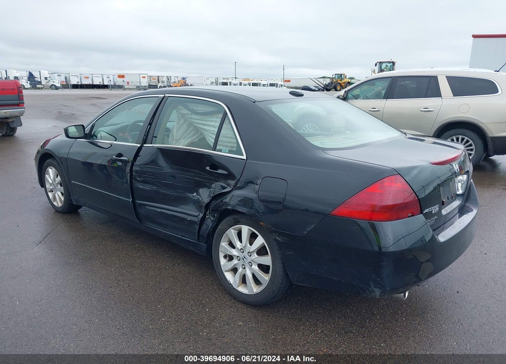 2007 HONDA ACCORD 3.0 EX VIN: 1HGCM66577A061505