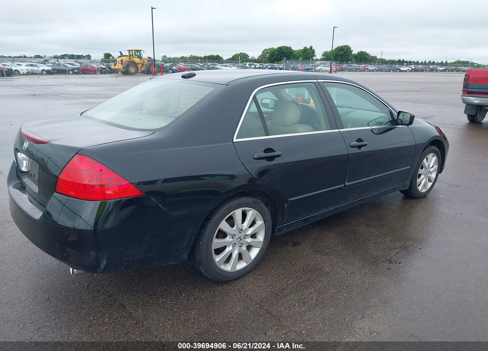 2007 HONDA ACCORD 3.0 EX VIN: 1HGCM66577A061505