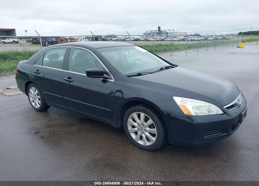 2007 HONDA ACCORD 3.0 EX VIN: 1HGCM66577A061505