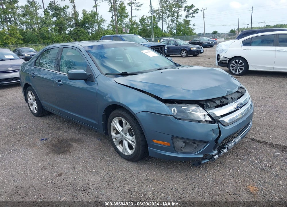 2012 FORD FUSION SE VIN: 3FAHP0HA3CR360238