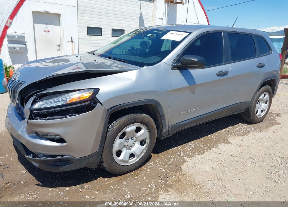 2015 JEEP CHEROKEE SPORT VIN: 1C4PJMAB1FW551725