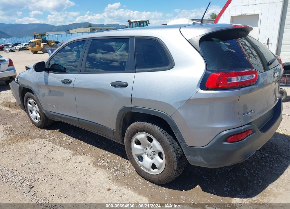 2015 JEEP CHEROKEE SPORT VIN: 1C4PJMAB1FW551725
