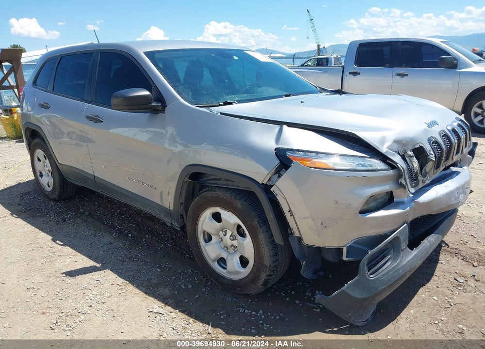2015 JEEP CHEROKEE SPORT VIN: 1C4PJMAB1FW551725