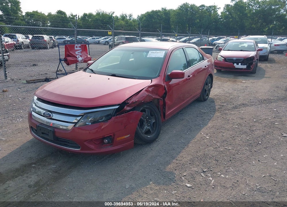 2010 FORD FUSION SE VIN: 3FAHP0HA6AR323844