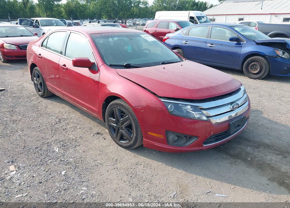 2010 FORD FUSION SE VIN: 3FAHP0HA6AR323844