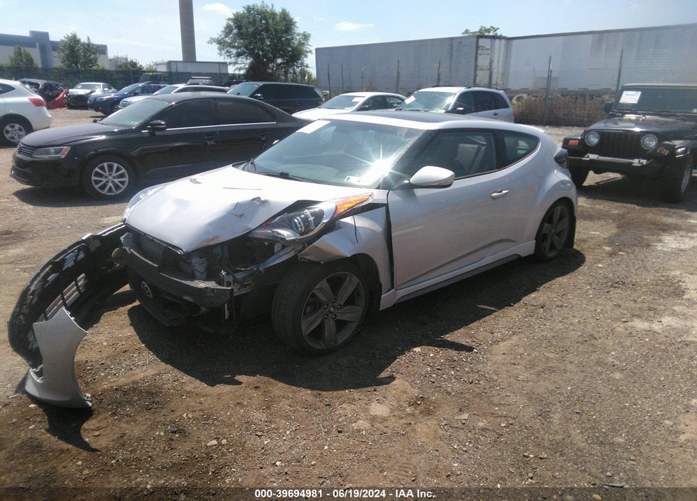 2015 HYUNDAI VELOSTER TURBO VIN: KMHTC6AE1FU239734
